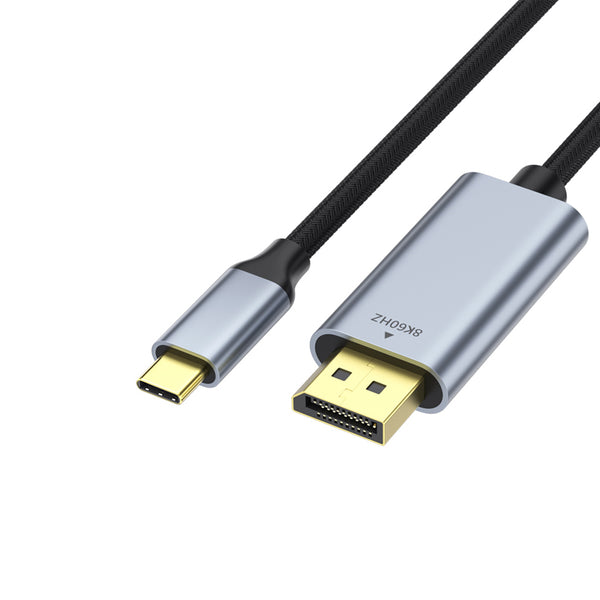 USB-C to DisplayPort 1.4 Cable 8K@60Hz, 4K@144Hz 120Hz_6FT